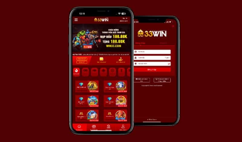 Chọn đúng link khi tải app 33win