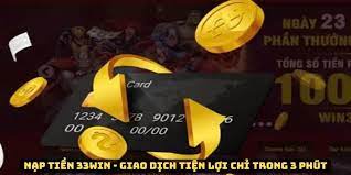Sự cố nạp tiền 33win