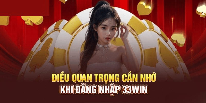 Thắc mắc về đăng nhập 33win